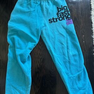 Freecity Blue big fast strong Sweatpants